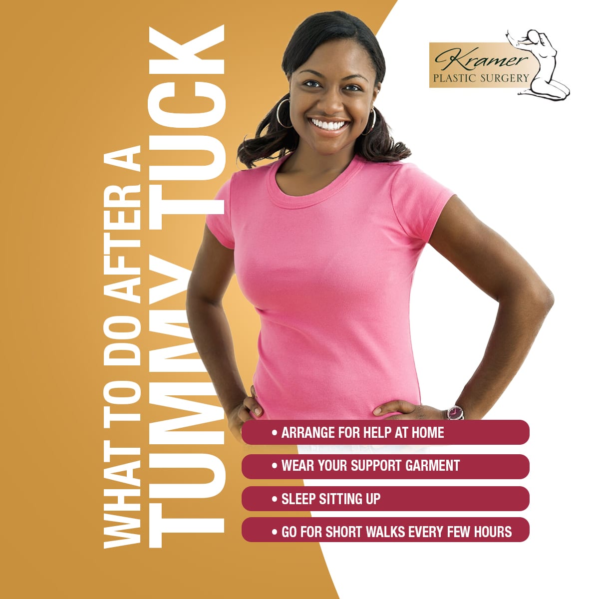 What To Do After A Tummy Tuck [Infographic] img 1