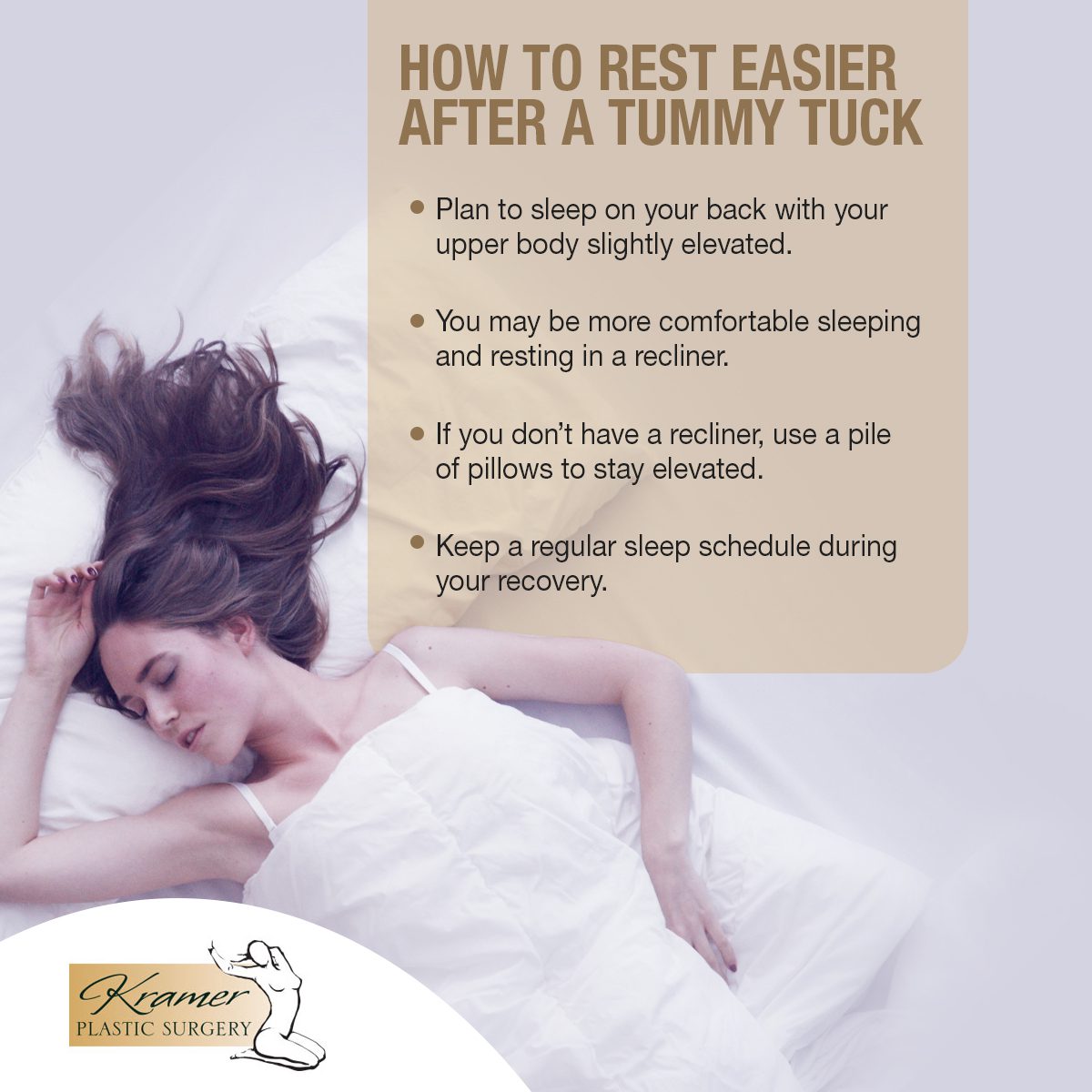 How to Rest Easier after a Tummy Tuck