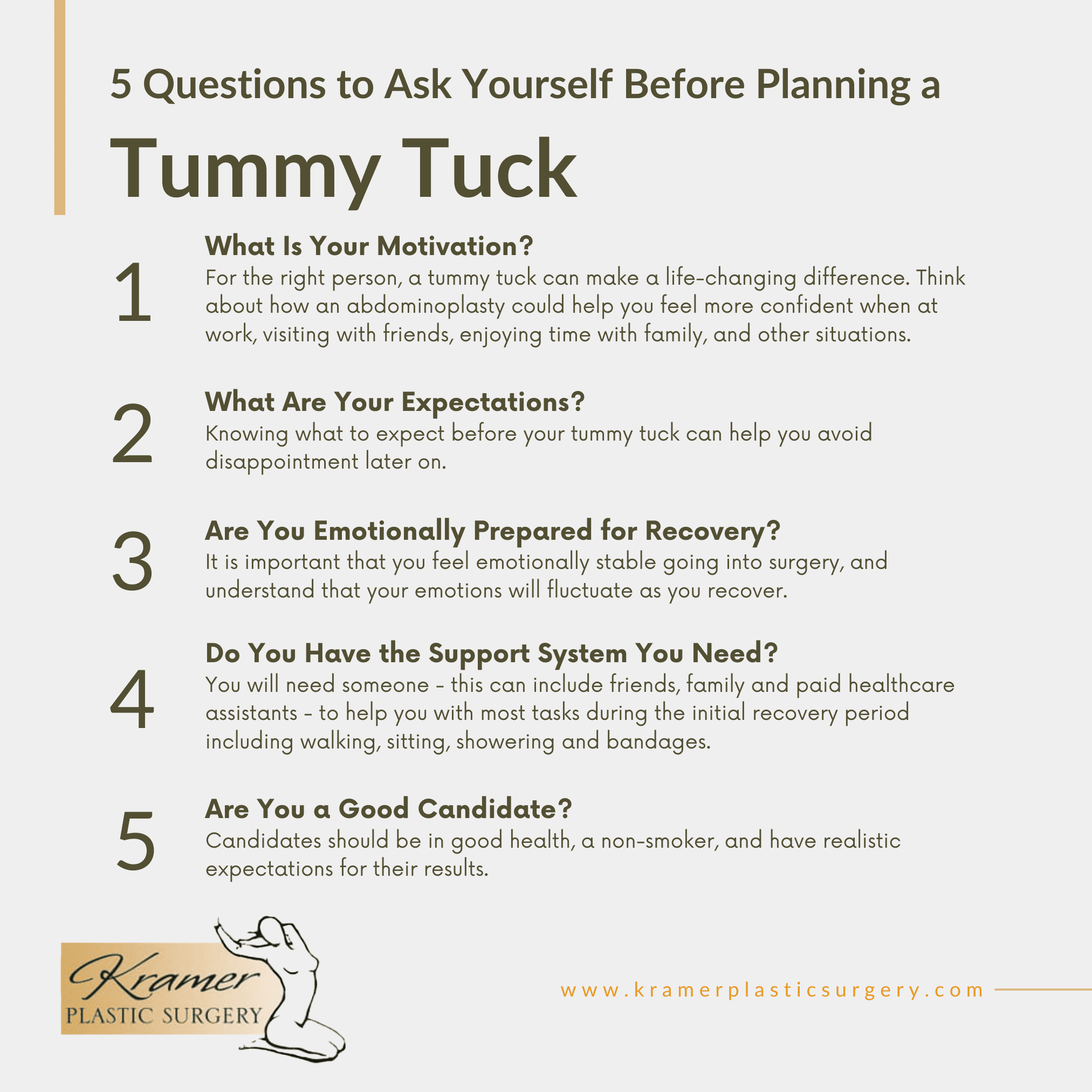 5 Questions to Ask Yourself Before Planning a Tummy Tuck