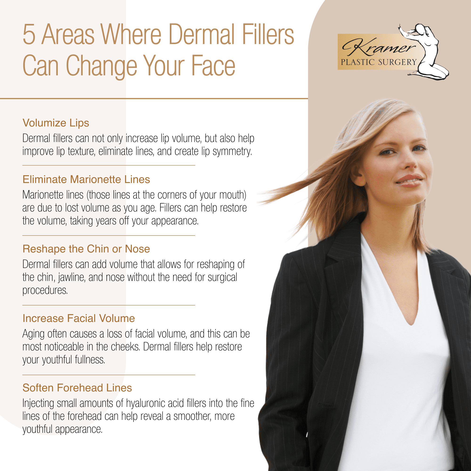 5 Areas Where Dermal Fillers Can Change Your Face