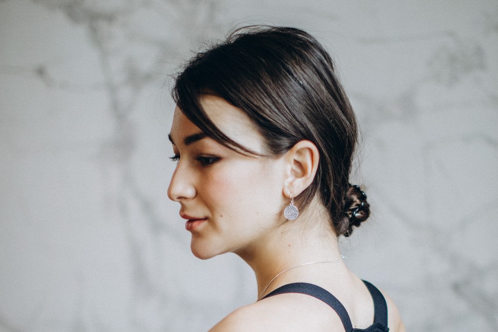 woman in yoga outfit